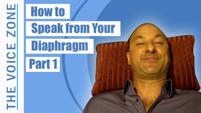 how to speak from your diaphragm part 1